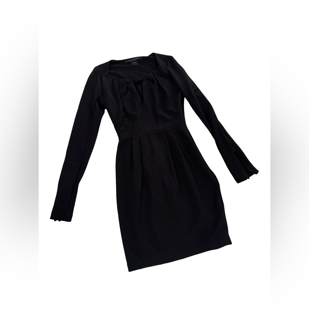 French Connection Black Long Sleeve Dress Size 2